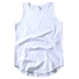 KANYE Biebo High Street Cotton không thường xuyên Cơ sở Vest FOG Áo sơ mi màu rắn đáy của sự sợ hãi của Chúa - Áo vest cotton áo khoác mùa hè nam Áo vest cotton