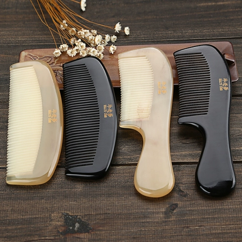 Натуральная большая расческа, мужской лечебный массажер