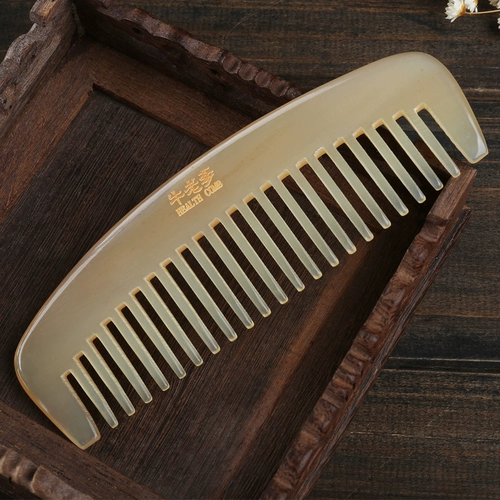 Натуральная изогнутая расческа, кудрявый лечебный массажер