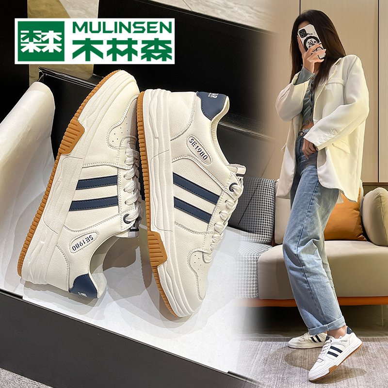 Wood Linson Women Shoes 100 Hitchhiking Shoes 2021 New Heightening Old Daddy Shoes Spring Bursting Casual Sports Aganshoes