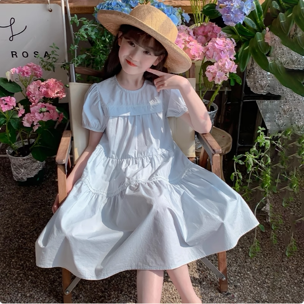 【Clearance Sale, Buy More for Better Deals】Girls' Summer Dress 2026 New Model Princess Dress for Girls — 20