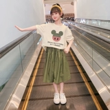 Летнее платье, юбка, летняя одежда, летний комплект, в западном стиле, подходит для подростков, популярно в интернете