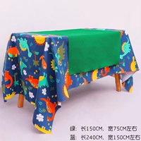 Синий отпечаток цветочный зеленый ковер рабочий стол