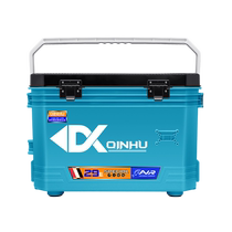 2024 new fishing box 29L sit-on fishing box multi-functional lightweight wild fishing large capacity box fishing gear equipment