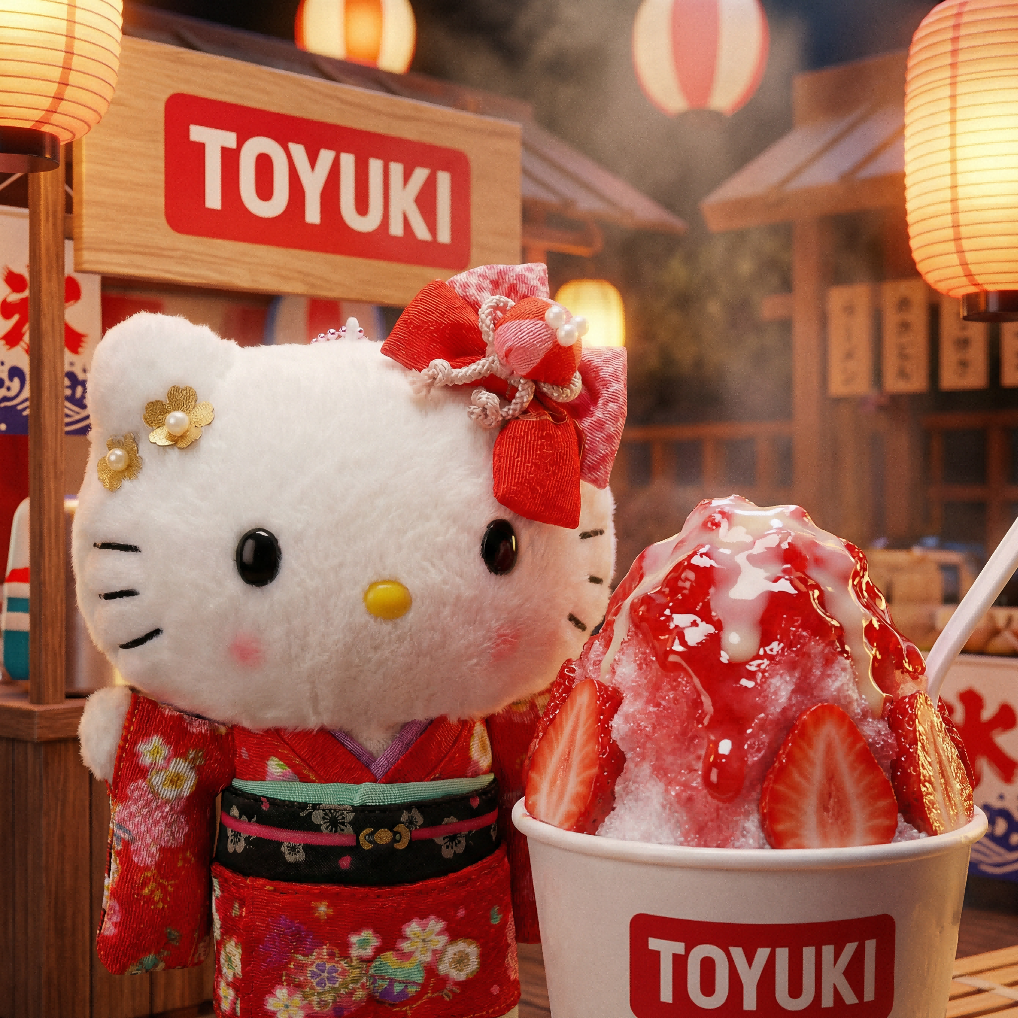 TOYUKI火花和服夏日祭新款KT玉桂狗库洛米美乐蒂毛绒挂件_动漫毛绒_淘宝游戏网