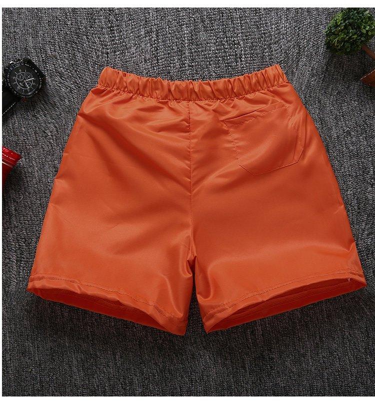 Quần đi biển nhanh khô quần lót nam lỏng lẻo bên bờ biển kỳ nghỉ mùa xuân nóng tắm quần short nữ năm điểm quần short 3 điểm quần quần - Quần bãi biển 	quần dù đi biển	