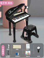 Реалистичное черное пианино, набор