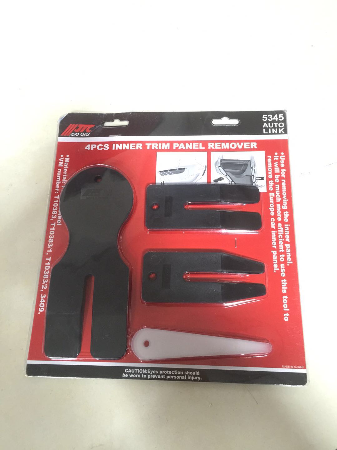 T10383 crowbar cuneiform Forscar doors decorated with prying plate Taiwan JTC tools JTC5345