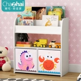 Книжная полка для школьников, мультяшный книжный шкаф, система хранения для детского сада, книга с картинками