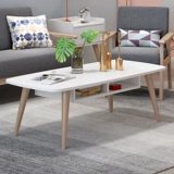 Простой маленький журнальный столик, современный минималистичный овальный журнальный столик для гостиной, скандинавский экономичный диванный столик, мини-маленький журнальный столик для квартиры