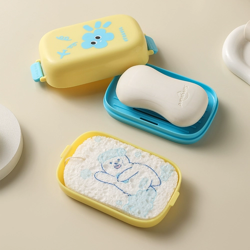 Мыло, портативная мыльница для путешествий, маленькая сушилка, прозрачная коробка, легкий роскошный стиль