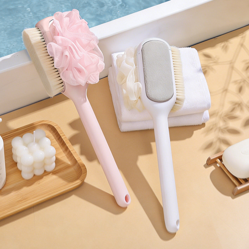 Bath Brush, Multifunctional All-In-One Scrubber, Three-In-One Body Exfoliator, Back Scrubber, New Model for Men and Women