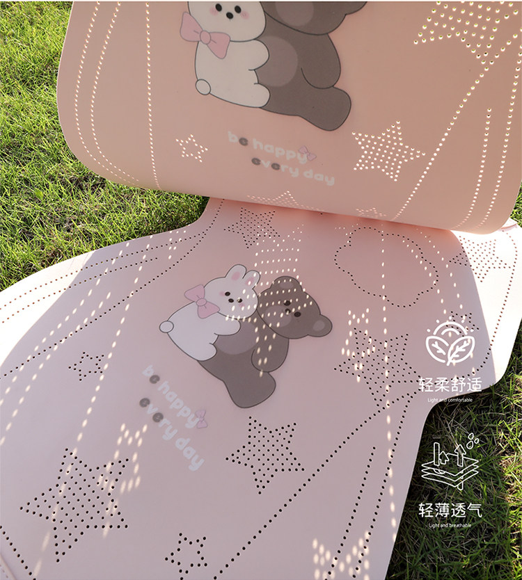 2026 New Model Car Seat Cushion Cover, Thin Semi-Cover Seat Cover, Universal for All Seasons, Faux Fur, Trendy Cute Seat Cushion