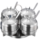 Ящик для приправы приправы из нержавеющей стали домашняя банка для бутылок набор кухон