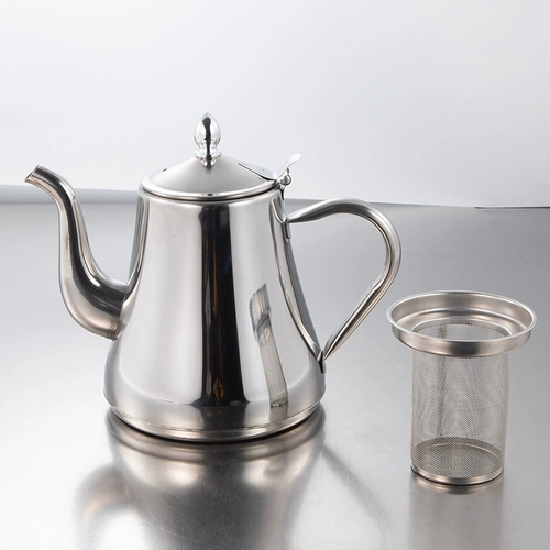 Золотой заварочный чайник из нержавеющей стали для гостиной, электромагнитный чай для домашнего использования