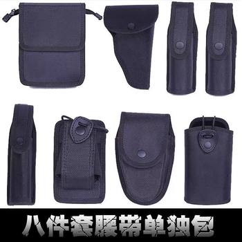 Black security belt with bag security universal water bottle bag
