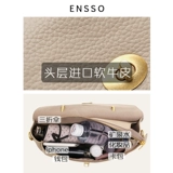 Сумка через плечо, кожаная сумка на одно плечо, коллекция 2021, воловья кожа, в корейском стиле