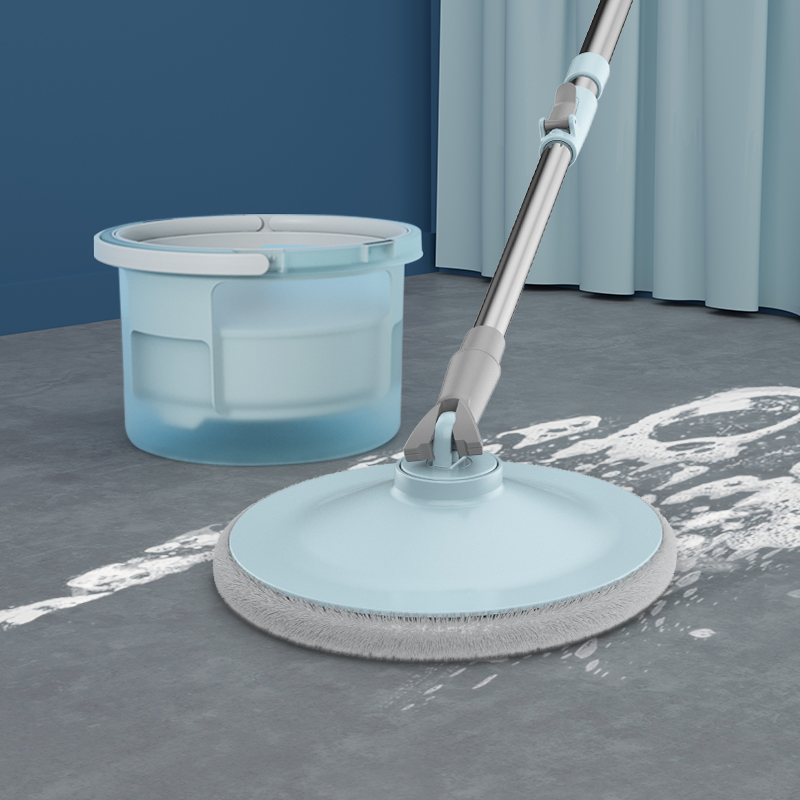 Flat mop free hand wash mop deviner Home One drag sloth tugging bucket Automatic drying mop General pole net