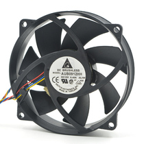 DELTA Teda AUB0912HH DC 12V 40A 0 9cm 9cm round DIY air purifier fan
