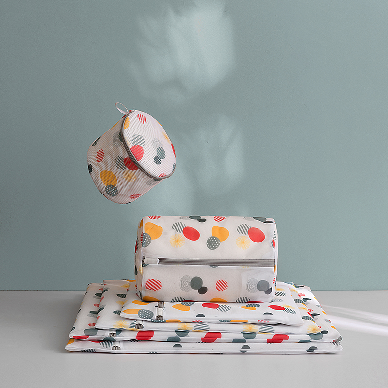 Protective Laundry Bag Washing Machine Machine Wash Private Network Bag Wash Sweater Clothes Underwear Plus Size Mesh Pocket Home Anti-Deformation