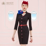 TDET Униформа, высококлассный комплект, летнее платье для работы