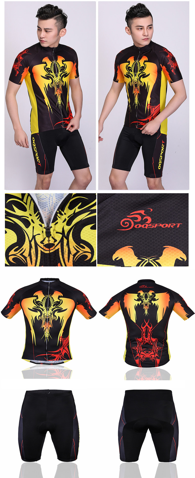 Tenue de cyclisme mixte OQSPORT - Ref 2210497 Image 31