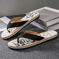 Slippers Men Characters Tug Tide 2021 New Summer Personality Non-slip Outdoor Fashion Outside Wearing Beach Shoes Clip Feet Cool Tug