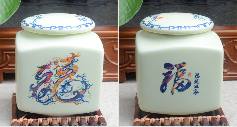 Xiang feng caddy fixings number dazhong jar airtight storage tanks by hand ceramic POTS tea boutique sealed as cans