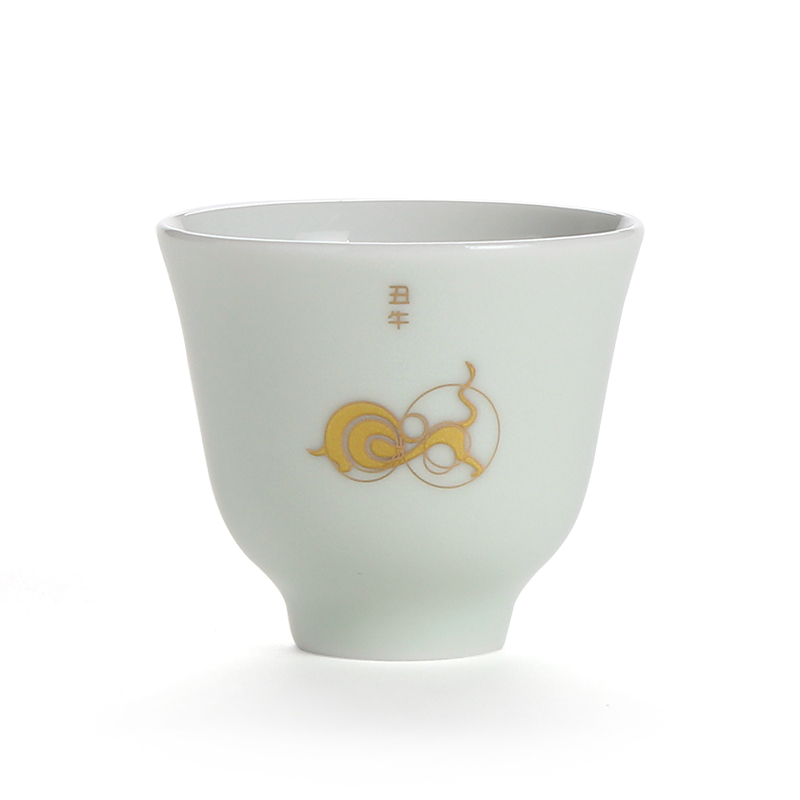 Xiang feng ceramic cups single CPU master cup personal ceramic zodiac keller cartoon water in a cup