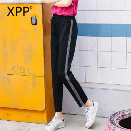 bf裤子女学生宽松韩版ulzzang百搭运动潮原宿风