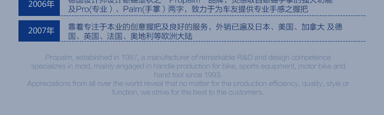 Poignées de vélo PROPALM - Ref 2352103 Image 21