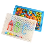 Интеллектуальная игрушка с грибочками-гвоздиками, головоломка для мальчиков для детского сада, раннее развитие, 3 лет