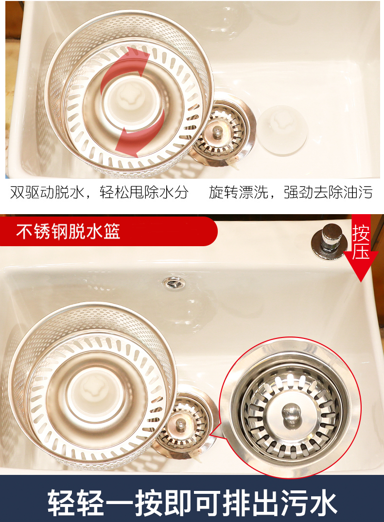 Marble ceramic wash basin of mop pool to the balcony household mop pool mop mop pool toilet tank of the pool