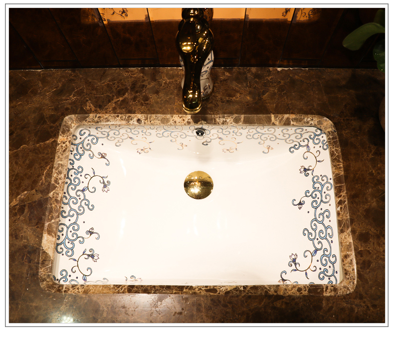 Gold cellnique undercounter embedded ceramic lavabo square basin hotel balcony the size of the pool that wash a face with
