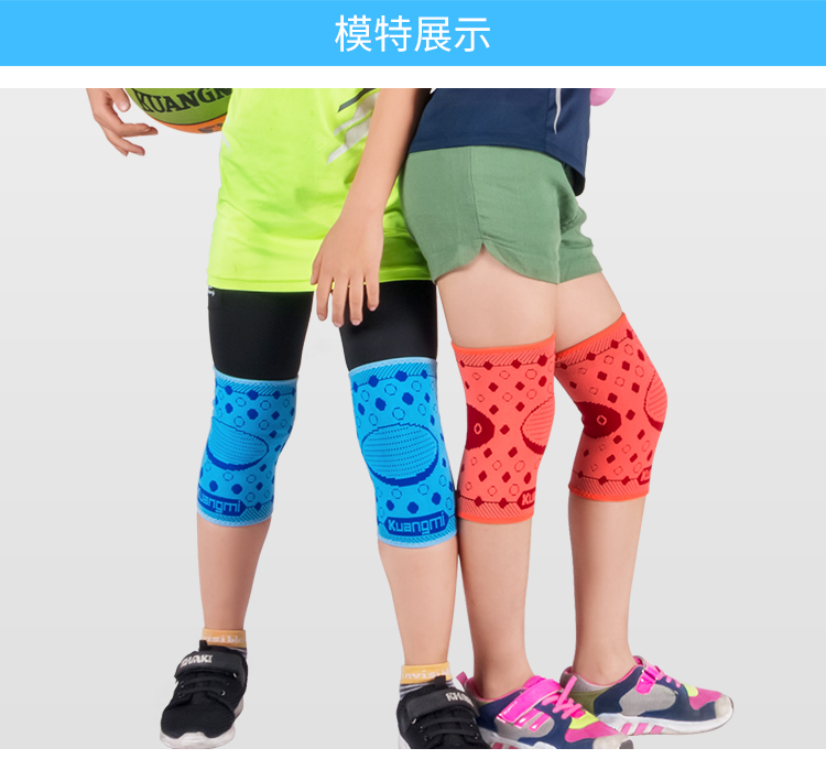 Quạt thể thao bóng rổ đầu gối bóng chuyền bóng đá chạy nhảy squat trượt băng bảo vệ thiết bị thoáng khí nam và nữ thiết bị bảo vệ trẻ em - Dụng cụ thể thao găng tay thể thao adidas