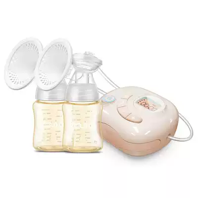 Uhe electric breast pump bilateral silent suction large milk collector breast pump electric milkman