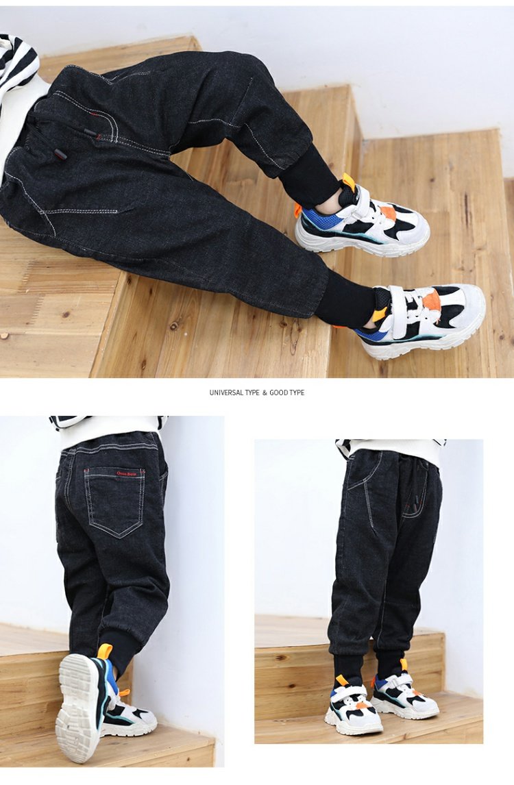 ONeill boy cộng quần nhung bé cộng quần nhung trong quần trẻ em quần jeans trẻ em 2018 quần jean ống loe bé gái