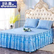 Duo Xin Hàn Quốc công chúa ren bedspread giường váy đúp 1.51.8m tăng 2m giường ngủ bìa váy tay áo bảo vệ - Váy Petti