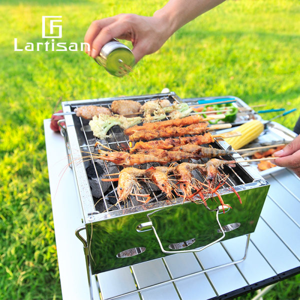 Lartisan 户外烧烤架 优惠券折后￥18.8包邮（￥23.8-5）