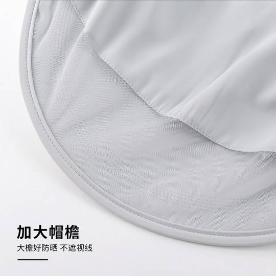 Sun Protection Hat for Women, Summer Uv Protection, Large Brim Fisherman's Hat, Face Mask for Men, Fishing Mosquito-Proof Sun Hat