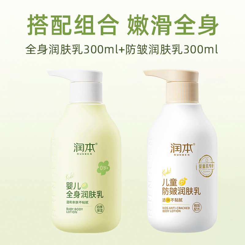 润本婴儿身体乳：宝宝肌肤的贴心守护者