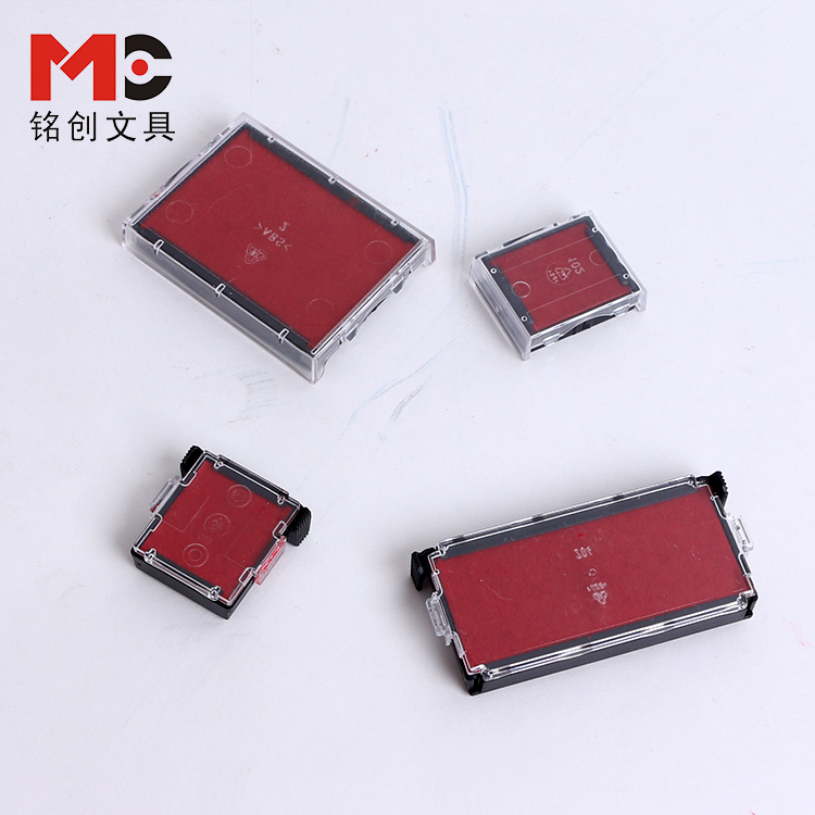Trodat trodat ink return printing replacement pad material Wholesale ink box original stamp material Stamp blank Seal material rectangular