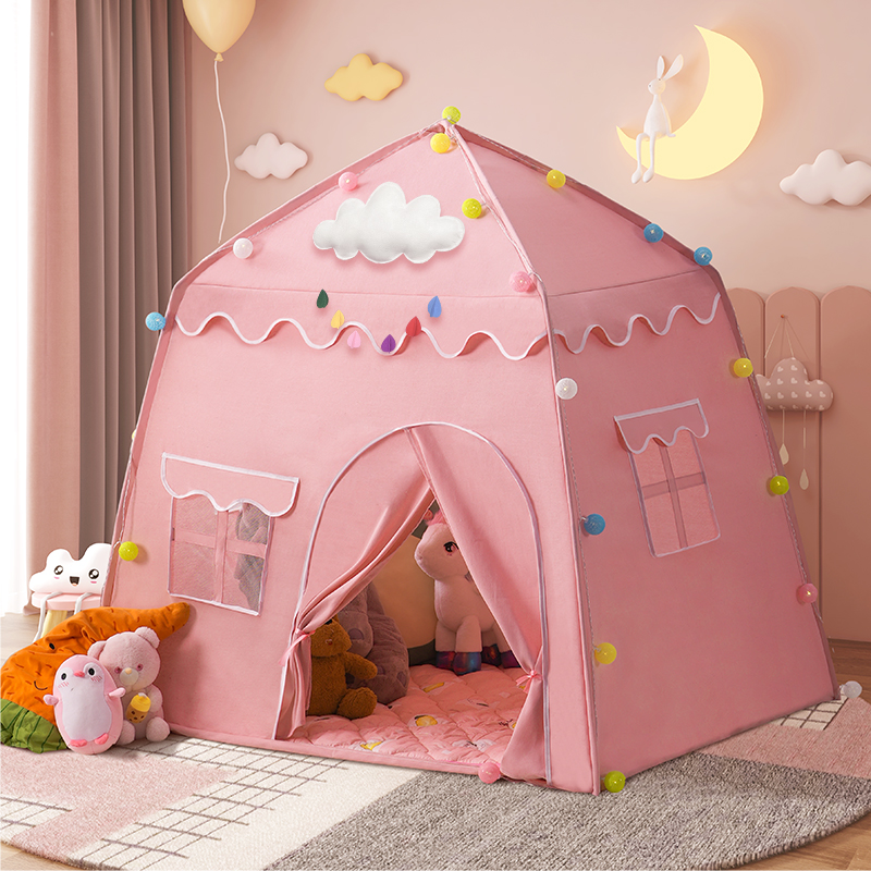 Small Tent Children Indoor Girls Public Main House Home Small Castle Outdoor Games Baby Sub-Bed Sleeping Divine-Taobao