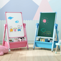 Young childrens drawing board magnetic easel teaching children blackboard stand baby coloring graffiti erasable writing whiteboard