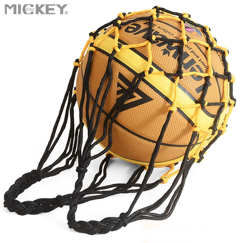 Смелый сингл -загрузка только сетка карманного футбольного волейбольного баскетбольного карманного карманного кармана мяч карман карман много -колор дополнительная бесплатная доставка