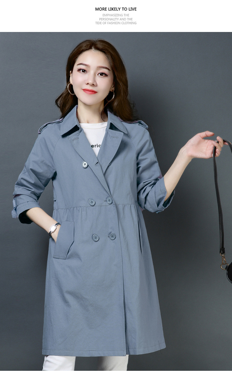Trench pour femme      en Coton en Coton - Ref 3227686 Image 34