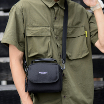Mens shoulder bag Oxford cloth wear belt mobile phone running bag rucksack mens bag Sports Leisure men crossbody bag