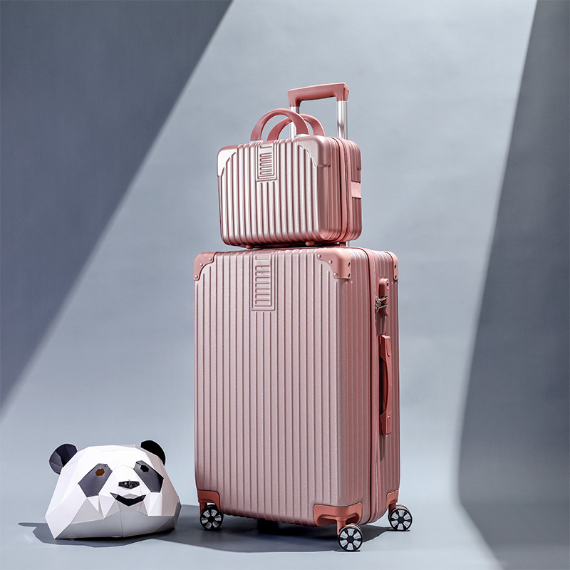 Suitcase Women's Day Department 20 inch boarding pull-lever case 24 suitcase small password leather suitcase 2021 New male