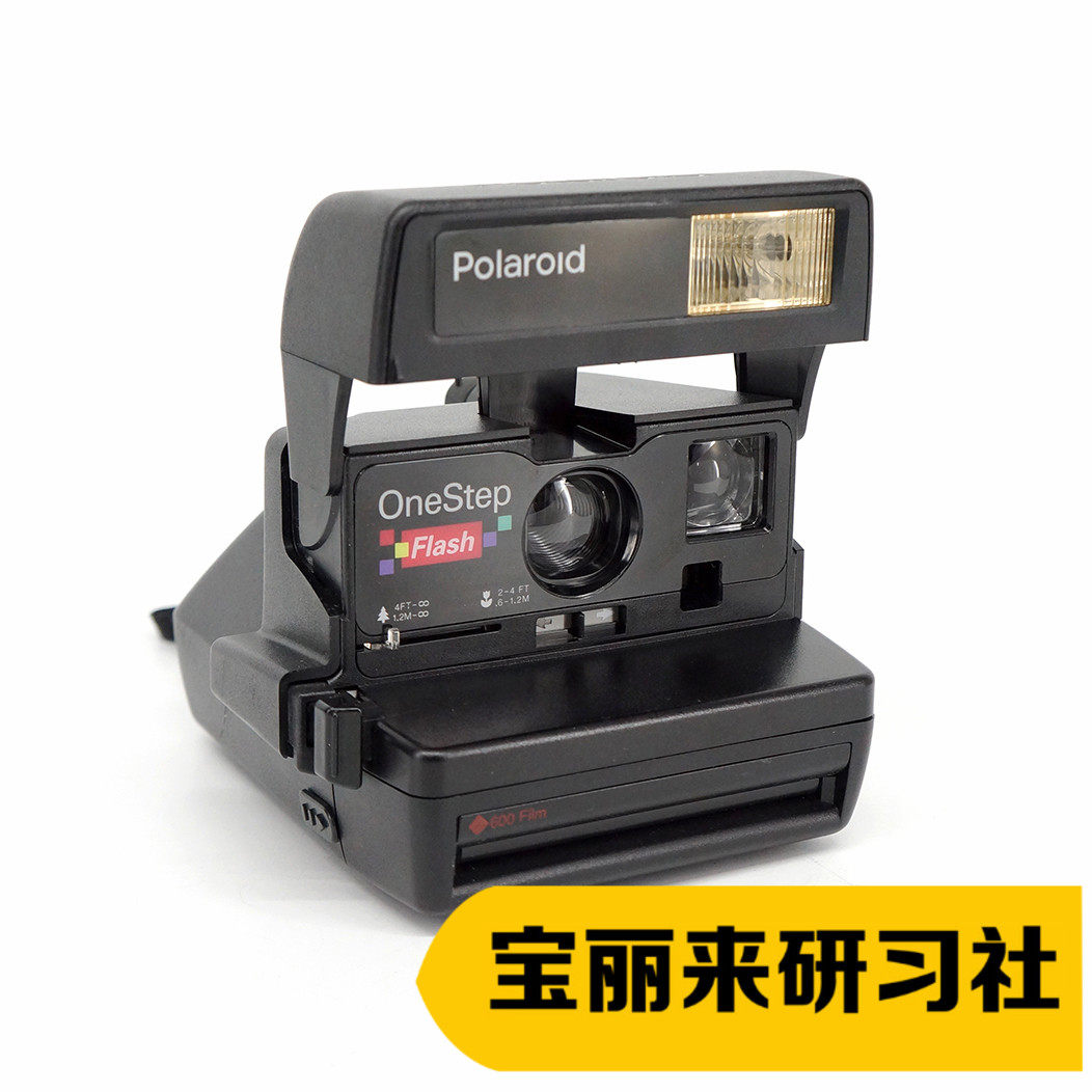 Polaroid 600 series Onestep Flash 3rd generation model with close-up camera, stand-alone good condition in stock - Taobao