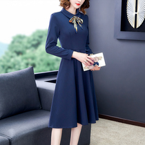 2021 spring breastfeeding dress out fashion hot mom postpartum size slim red pregnant woman feeding dress long